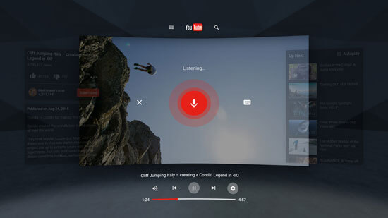 اپلیکیشن YouTube VR