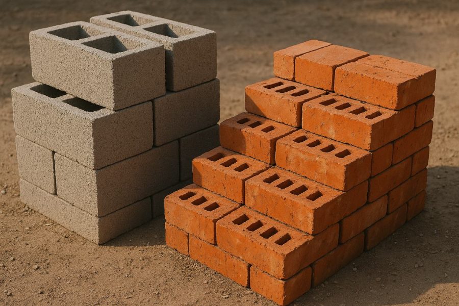 بلوک و آجر کدام انتخاب درست تر است؟ پاسخ مهندسان با تجربه را بخوانید!