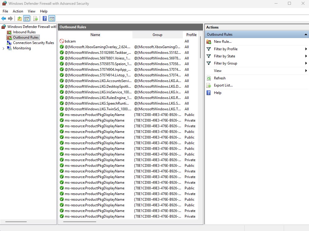 قطع دسترسی برنامه به اینترنت در ویندوز ۱۱؛ آموزش کامل استفاده از Windows Firewall
