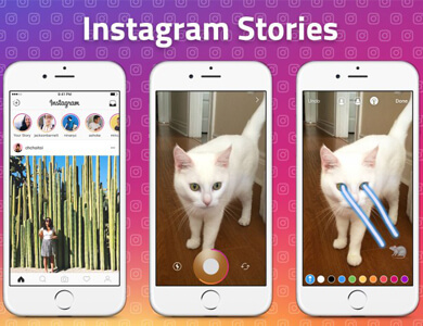 اینستاگرام به تقلید از اسنپ چت، قابلیت جدیدی به نام Stories را معرفی کرد