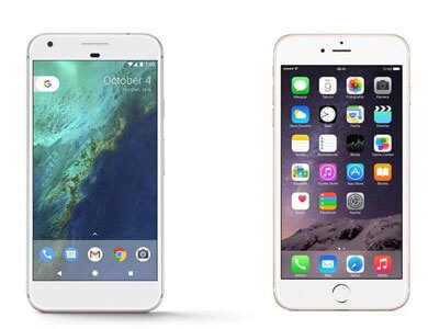 گوگل و اپل به مبارزه با یکدیگر می پردازند: مقایسه گوشی های پیکسل و آیفون 7