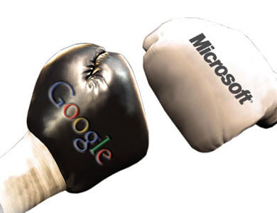 نبرد گوگل و مایکروسافت