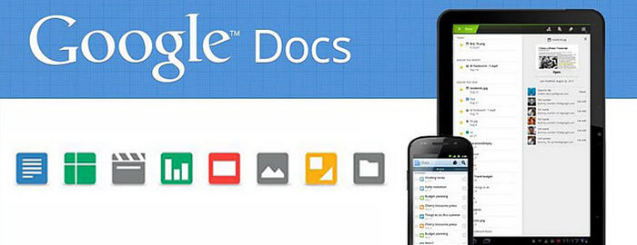 اپلیکیشن Google Docs