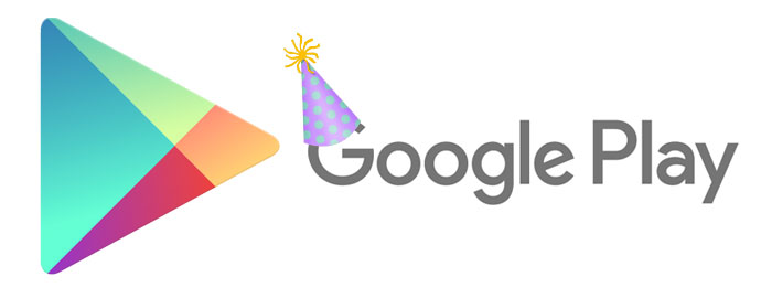 تولد 5 سالگی گوگل پلی