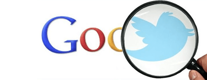 گوگل همکاری خود را با توییتر، برای جستجوی موبایل اعلام کرد