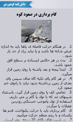 نخستین دانشنامه کوهنوردی ایران و جهان