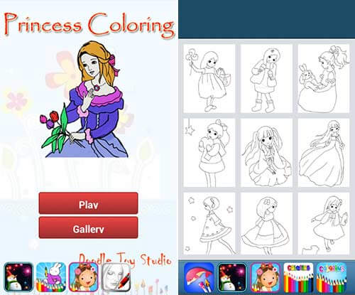 Coloring Princess