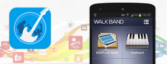 معرفی اپلیکیشن Walk Band