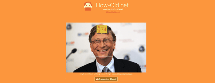 تماشا کنید:استفاده از HowOld برای تخمین سن شما