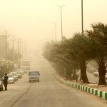 انسداد مسیر زابل - زاهدان در اثر طوفان