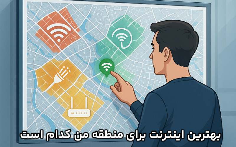 بهترین اینترنت برای منطقه من کدام است؟