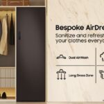 خداحافظی با اتو و بوی بد لباس؛ کمد هوشمند Bespoke AirDresser ۳ سامسونگ جادو می‌کند