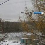 هواپیمای آنتونوف روسی قبل از سقوط روی هوا نصف شد