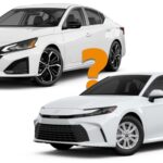 مقایسه و بررسی کامل نیسان آلتیما 2025 با تویوتا کمری 2025