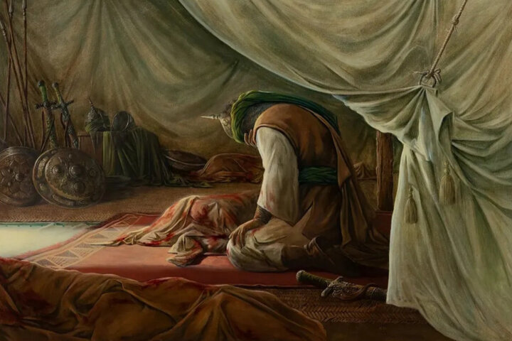 نقش شهادت در آثار محمدعلی نادری؛ وقتی قلمو با زبان درد سخن می‌گوید