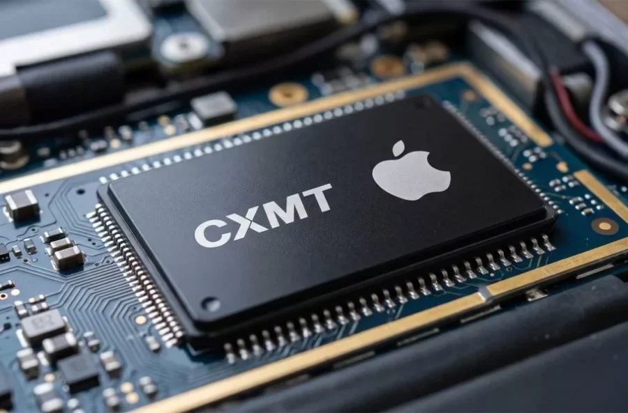 اپل آزمایش تراشه‌های حافظه شرکت CXMT را برای بازار چین آغاز کرد