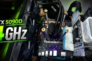 رکوردشکنی با بلک‌ول؛ کارت گرافیک RTX 5090D انویدیا مرز فرکانس ۴ گیگاهرتز را در هم شکست!