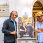 آغاز نمایشگاه «آندری استنین» در تهران؛ تصویر سیمرغ‌داران روی دیوار رفت