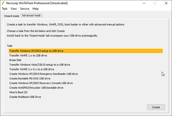 نرم افزار WinToFlash