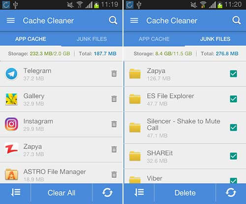 App Cache Cleaner