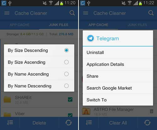 App Cache Cleaner