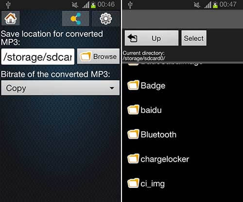 اپلیکیشن Video Converter mp3