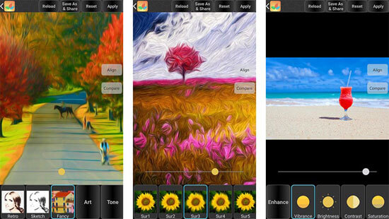 اپلیکیشن Bonfire Photo Editor Pro