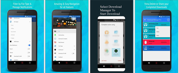 اپلیکیشن Download Manager Pro