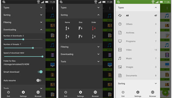 اپلیکیشن Advanced Download Manager