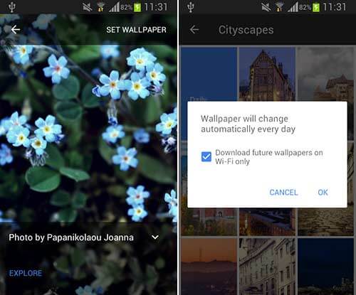 اپلیکیشن Wallpapers