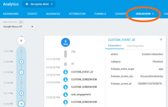 آشنایی با DebugView در فایربیس