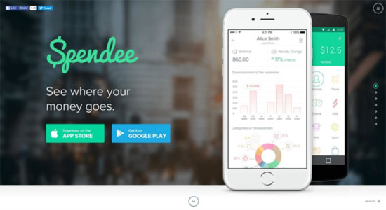 صفحه فرود اپلیکیشن ها