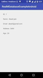 کار با Realm در اندروید