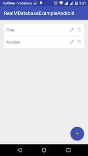 کار با Realm در اندروید