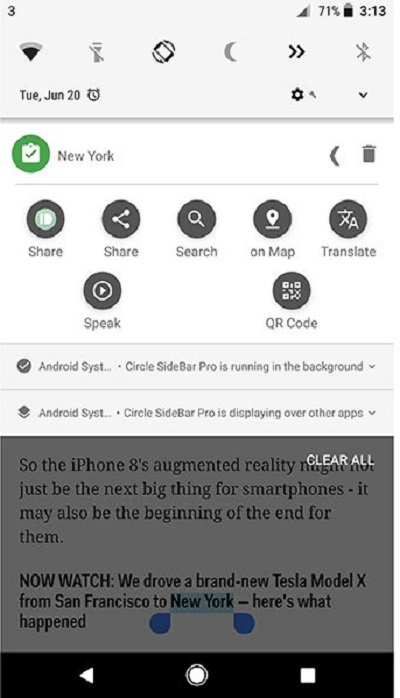 اپلیکیشن Clipboard Actions