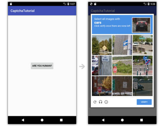 اعتبارسنجی reCAPTCHA