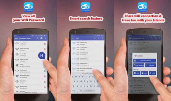 پیدا کردن پسورد وای فای در اندروید