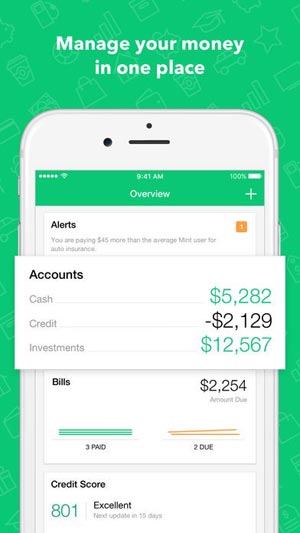 اپلیکیشن Mint