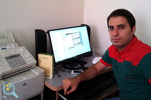 مصطفی رستمی-اپلیکیشن پلاک یاب