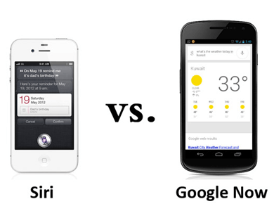 مقایسه Google Now و Siri