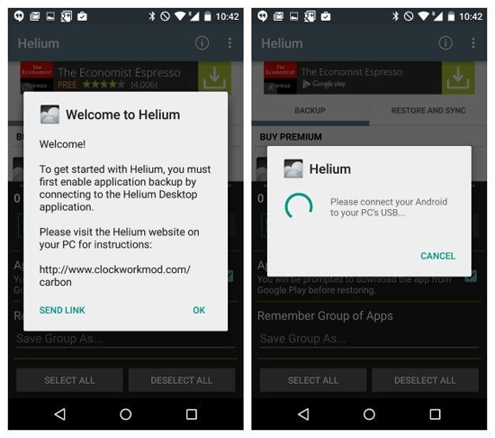 AndroidPIT-Helium-Backup-welcome-connect