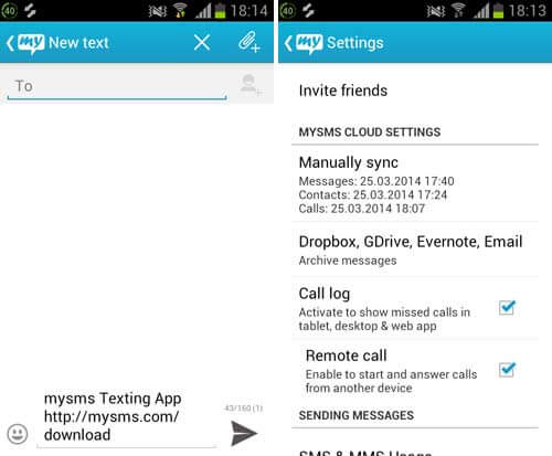 mysms