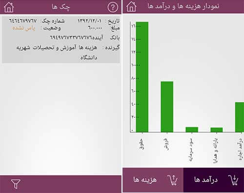 حسابداری پارمیس همراه