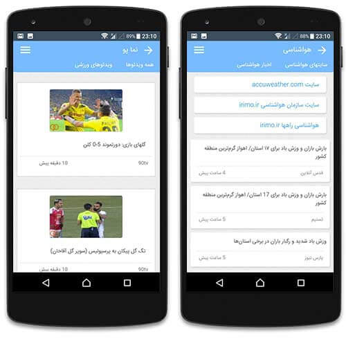پیش بینی وضعیت آب و هوا
