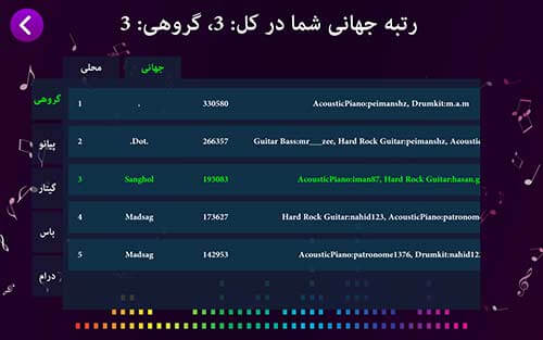 بازی هم آهنگ 2