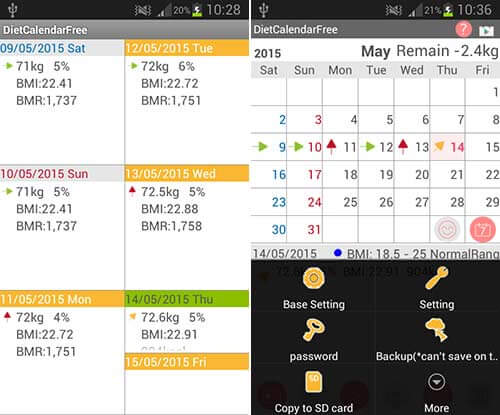 DietCalendarFree